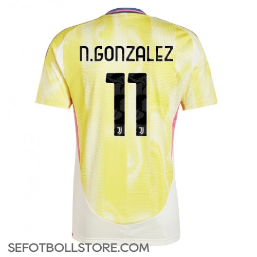 Juventus Nicolas Gonzalez #11 Replika Bortatröja 2024-25 Kortärmad